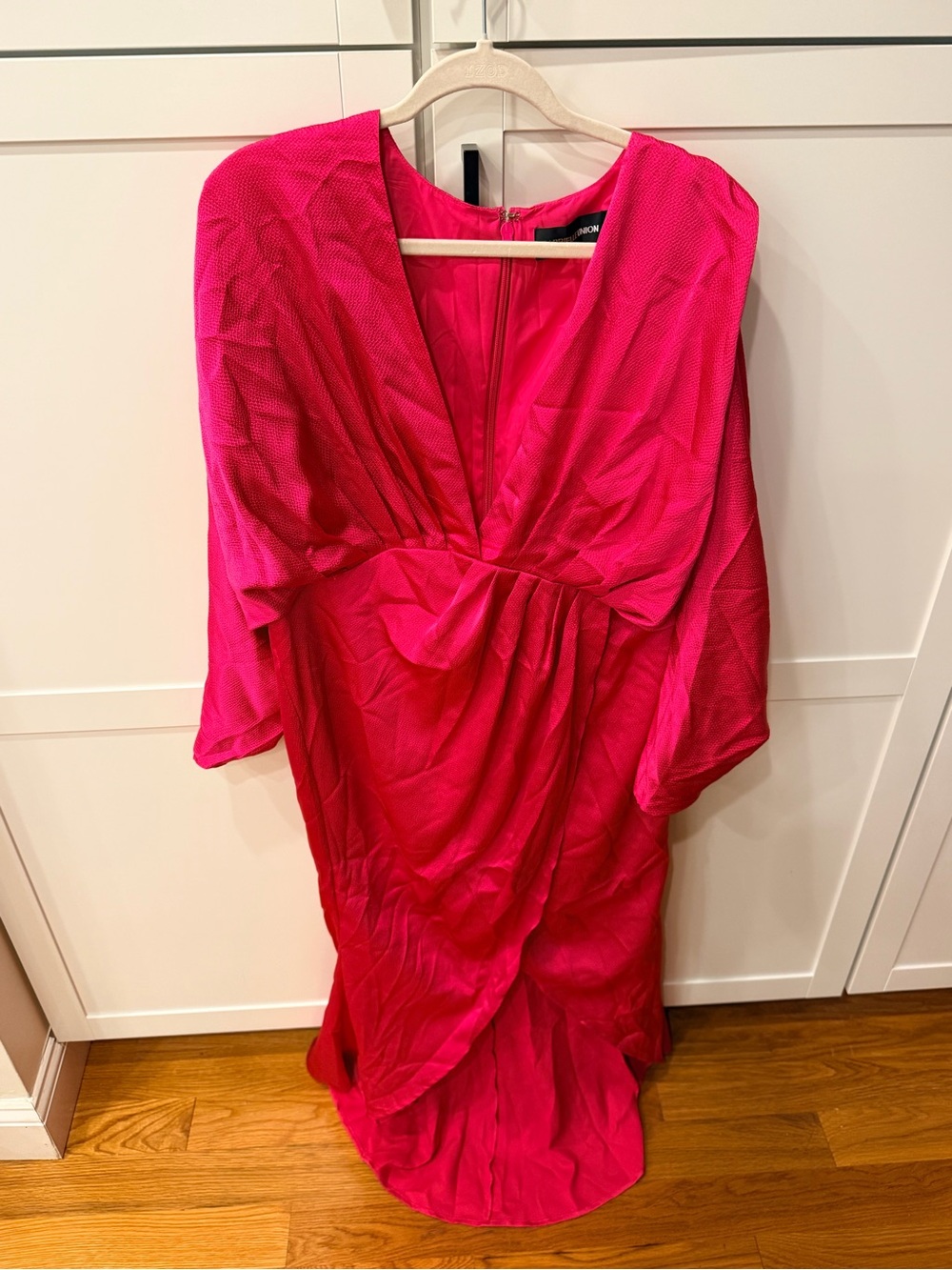 Women’s Asymmetrical Dress in Hot Pink